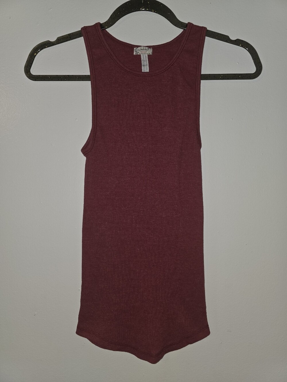 Intimately Free People Rust Racerback Ribbed Tank Size XXS - Picture 1 of 6